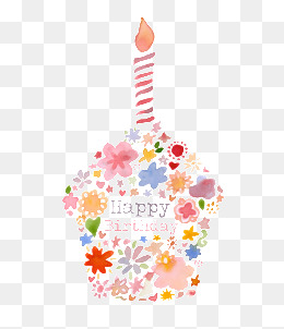 生日快乐素材图片免费下载_高清装饰图案png_千库网