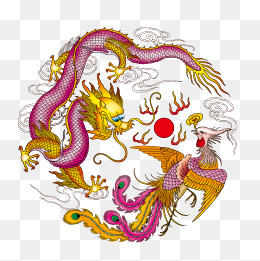 龙戏珠素材图片免费下载_高清装饰图案psd_千库网