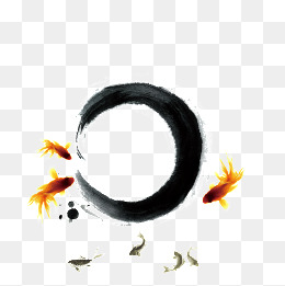 国画鲤鱼图片背景素材免费下载,图片编号1775