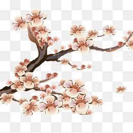 一枝梅花