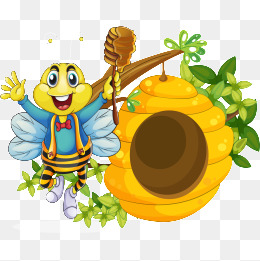 矢量蜜蜂
