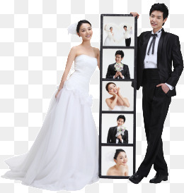婚纱照Png_png透明图片