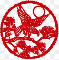 英文字母N窗花底纹创意字体素材图片免费下载