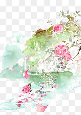 水彩风景画