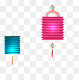 蓝色灯笼素材图片免费下载_高清图片png_千库网(图片编号5877747)