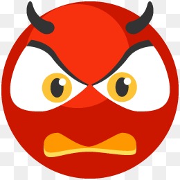 愤怒的flat-emoticons-icons