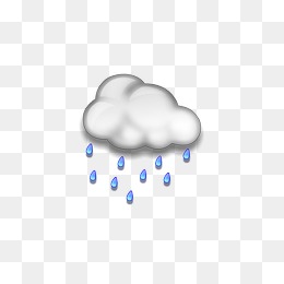 小雨天气图标