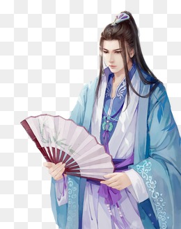 中国古代王爷卡通人物插画素材图片免费下载-千库网