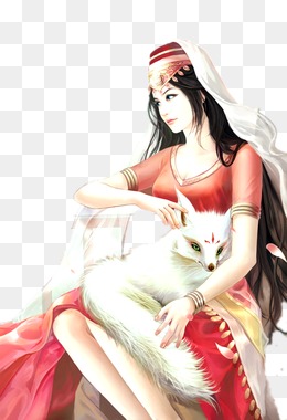 异域风格美少女