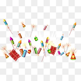 礼花鞭炮_设计元素_礼花鞭炮图片背景素材大