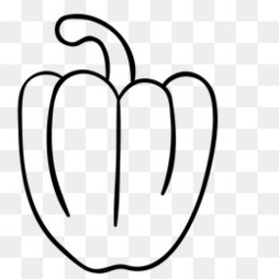 【青椒简笔画素材】免费下载_青椒简笔画图片
