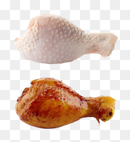 两只鸡腿