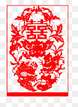 红色的囍字