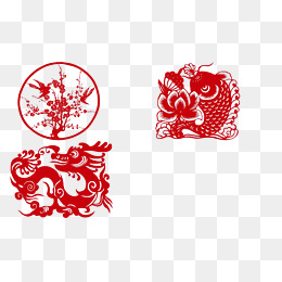圆形龙图案