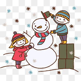 小朋友堆雪人矢量的相关搜索