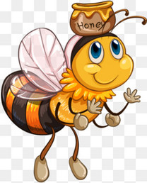 勤劳的小蜜蜂