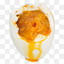 剥壳的咸鸭蛋素材图片免费下载_高清png