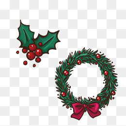 圣诞草圈_设计元素_圣诞草圈图片背景素材大全_千库网588ku.com,0-default-0-0