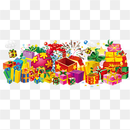 圣诞节礼物矢量素材