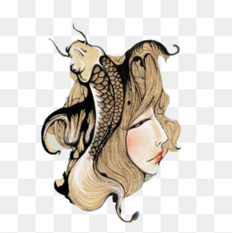 女性头像素材图片