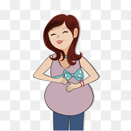 大肚子的孕妇