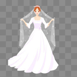 婚纱png_png透明图片