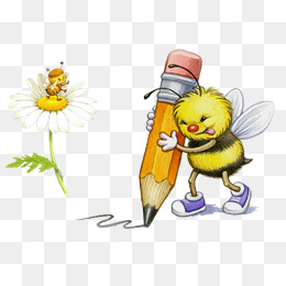蜜蜂写字图片背景素材免费下载,图片编号6414