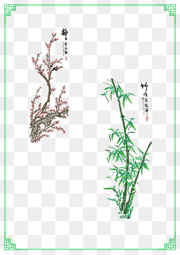 梅花绿色素材图片免费下载_高清图片png_千库网(图片