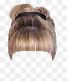 洋气马尾假发免抠素材图片背景素材免费下载,