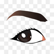 卡通眉毛图片素材_卡通眉毛图片背景_卡通眉