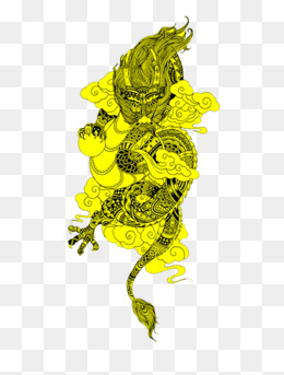 手绘青龙
