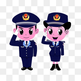 卡通手绘七一女兵为人民服务表情包