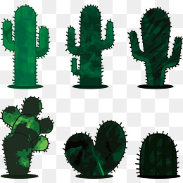 水彩仙人掌图片背景素材免费下载,图片编号71