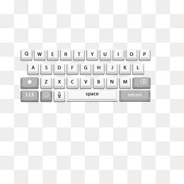 立体键盘英文输入法素材图片免费下载_装饰图