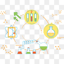 化学卡通图标