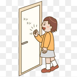 敲门图片