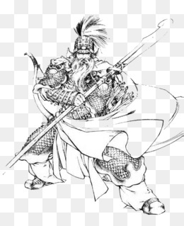 古代将士张辽