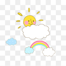 太阳升起免抠图素材