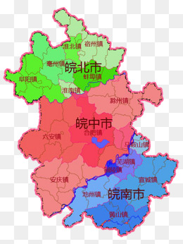 安徽地图