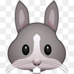 卡通小兔子兔子头可爱