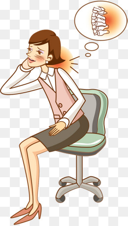 【颈椎病卡通素材】免费下载_颈椎病卡通图片
