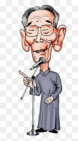 相声演员卡通