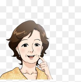 短发人物女士母亲