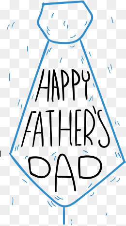 父亲节快乐英文艺术字矢量图素材图片免费下载