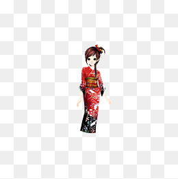 卡通旗袍美女