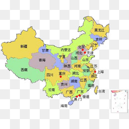 中国地图