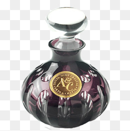 暗红色英文指甲油瓶