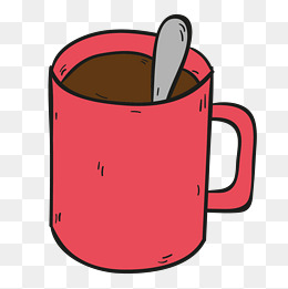 卡通咖啡杯