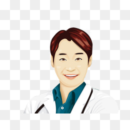 男医生的卡通形象