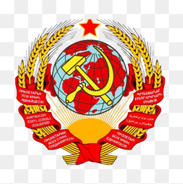 苏联共和国地球仪和镰刀党徽